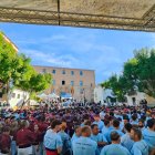 Imatge de la plaça del Castell de Torredembarra aquest diumenge