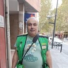 Imatge de Mane ortiz, venedor de l'ONCE.