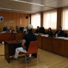 Un testimoni a l'inici de la seva declaració durant el judici on es jutja dos homes acusats d'un homicidi a Salou l'any 2022