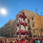Imatge d'un3de6a de la Colla Castellera de Madrid.