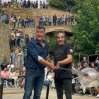 L'actor Pep Plaza, nomenat vidrier d'honor.