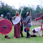 Reconstrucció històrica d'un episodi del primer quart de segle V al conjunt tardoromà de Centcelles