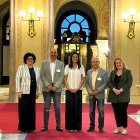 Reunió amb la consellera d’Educació, Esther Niubó.