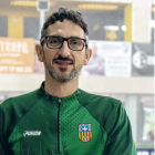 L’entrenador del CP Calafell, Guillem Cabestany.