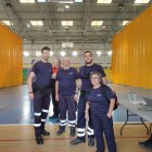 Imatge de l’equip de voluntaris i voluntàries de l’Associació de Voluntaris de Protecció Civil de Tarragona (AVPCT).