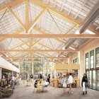 Imatge virtual de l’interior del futur Mercat de la Vila.