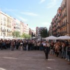 Unes 150 persones han participat a l'aturada de deu minuts en suport als afectats per la Dana.