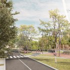 Imatge virtual del projecte de l'avinguda Baix Camp de Cambrils.