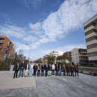 Imatge de la inauguració de la nova rambla