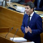 El president de la Generalitat Valenciana, Carlos Mazón, compareix a les Corts Valencianes