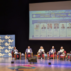 Moment de la taula de debat sobre l’aigua i l’energia.