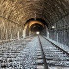 Obres al túnel de Roda de Berà.