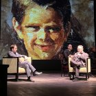 Fotografia de l’acte celebrat al Teatre Fortuny per a donar el tret de sortida a la programació d’actes de l’Any Fortuny.