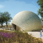 Recreació virtual del planetari de La Canonja.