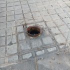 La pilona talladaha provocat l'ensopegada de la víctima.