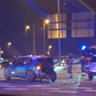 Imatge d'un dels vehicles accidentats