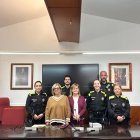 Presa de possessió dels nous membres de la policia.