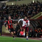 Imatge d'una acció del partit.