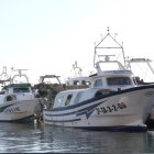 Barques amarrades al Moll de Pescadors de Tarragona.