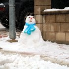 Imatge d'un ninot de neu.