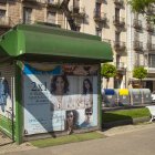Imatge del quiosc situat al número 40 de la Rambla Nova, que tornarà a tenir activitat