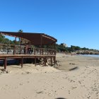 La platja de l'Arrabassada, una de les quatre zones costaneres on s'actuarà.