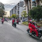 Imatge de la Papanoelada d'aquest diumenge a Tarragona