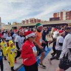Imatge de la cursa celebrada a l’Hospitalet de l’Infant i que va comptar amb una assistència d’unes 300 persones.