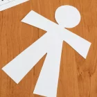 Imatge d'arxiu d'un ninot de paper