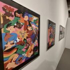 Detall de l’exposició ‘Galeria de Vallencs Il·lustradors