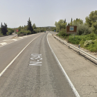 Imagen de la N-340 en su paso por El Vendrell.