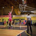 Imatge del partit d'aquest dissabte