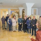 Imatge d'una de les visites a les instal·lacions del futur nou Museu Arqueològic de Tàrraco