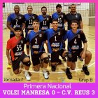 La plantilla del sènior masculí del CV Reus.