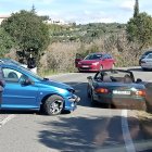Imatge del vehicle accidentat a Riera de Gaià