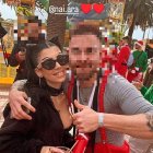 Naiara, guanyadora de l'última edició d'OT, gaudint del Cós Blanc de Salou.
