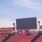 Imatge del nou videomarcador del Nou Estadi de Tarragona.
