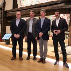 Els quatre alcaldes, Juan Luis Ruiz, Kenneth Martínez, Francisco Romero i Marc Castells.