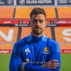 El jugador del Nàstic, Borja Granero, ahir sobre la gespa del Nou Estadi Costa Daurada.