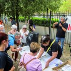 Fotografia d’arxiu de l’acte de constitució de l’Associació de Veïns Plataforma Defensa Parc Mas Iglesias.