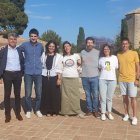 Els regidors de Junts i ERC d’Altafulla durant l’acord de govern de l’any 2023.