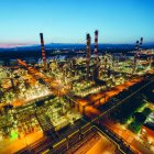 Imatge d’arxiu del polígon químic nord a la zona del Morell, on Repsol hi aixecarà properament una Ecoplanta.