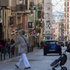 El projecte de pacificació de l’eix viari contempla fer més amples les voreres.