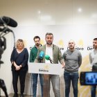 Imatge de la roda de premsa d'aquest dijous.