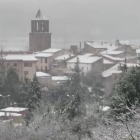 Imatge de la neu a Prades