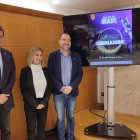 Fotografia de l’acte de presentació del Campionat de Catalunya de Cheerleading.