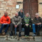 Els alcaldes pedanis de Prenafeta, Josep Tarragó, de Lilla, Josep Lluís Inglès; de La a Guàrdia dels Prats, Marta Panadès; de Rojals, Baltasar Casinos, i del Pinetell, Antònia Mateu.