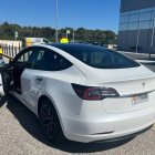 Imatge del taxi interceptat a l'Aeroport de Reus.