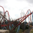 Dues de les atraccions mítiques de PortAventura.