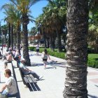Una imatge del passeig marítim de Salou.